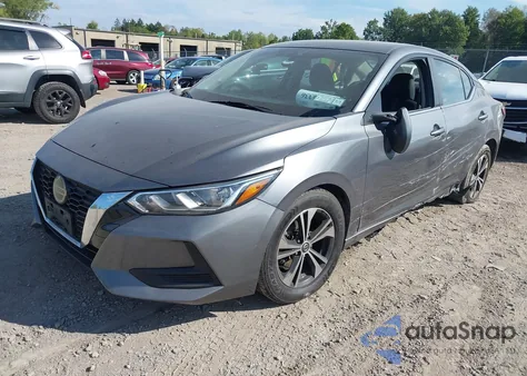 2021 Nissan Sentra Sv Xtronic Cvt from USA, damaged, VIN 3N1AB8CV3MY302434